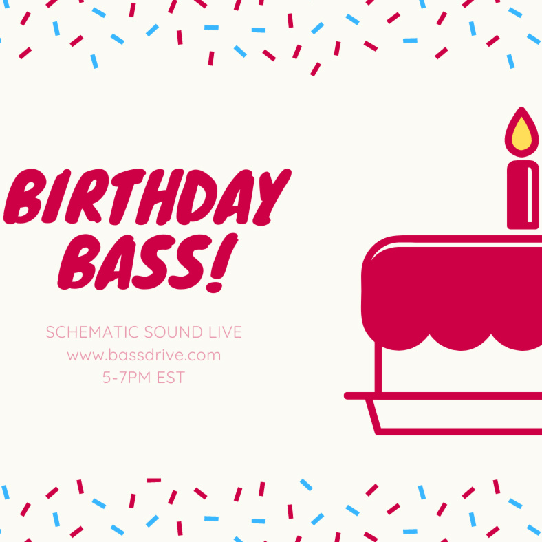Schematic Sound LIVE Birthday Bash on Bassdrive 10-03-2020